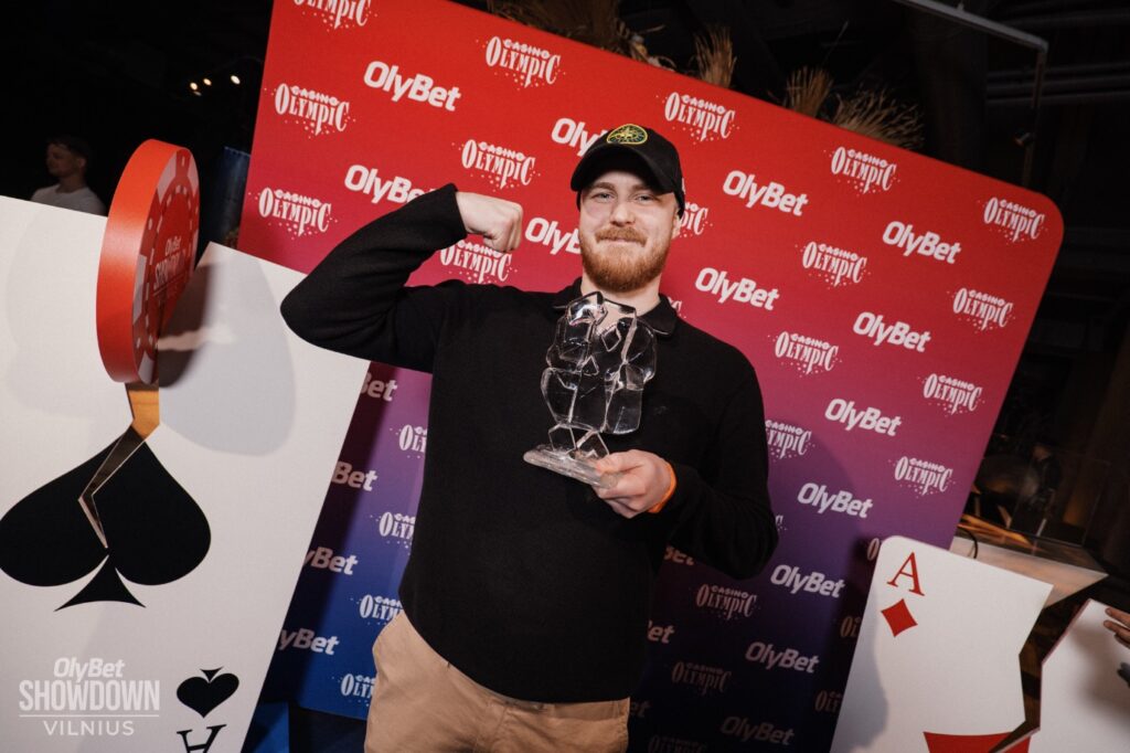 Rasmus Sihvonen Main Event Winner 2025 OlyBet Showdown Vilnius Ace Breaker