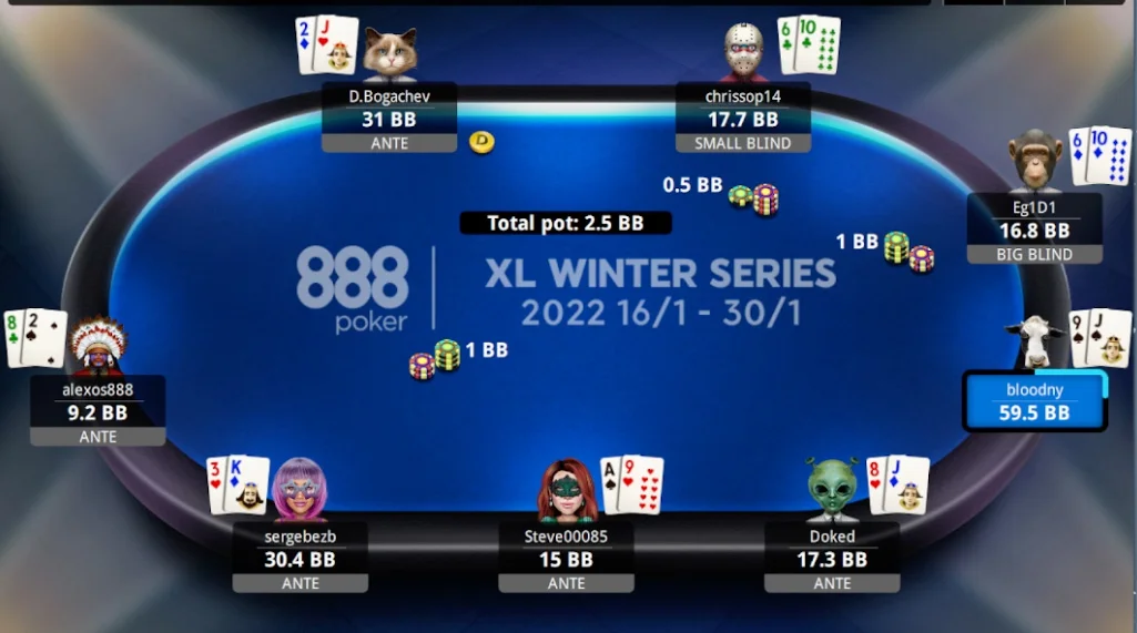 Satellite Winner Takes Down the 888Poker XL Main Event