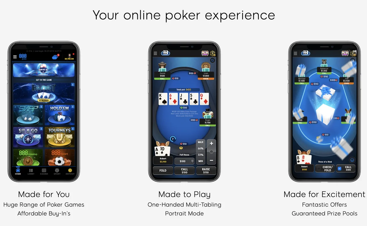 888poker introduces a new, thrilling mobile poker app