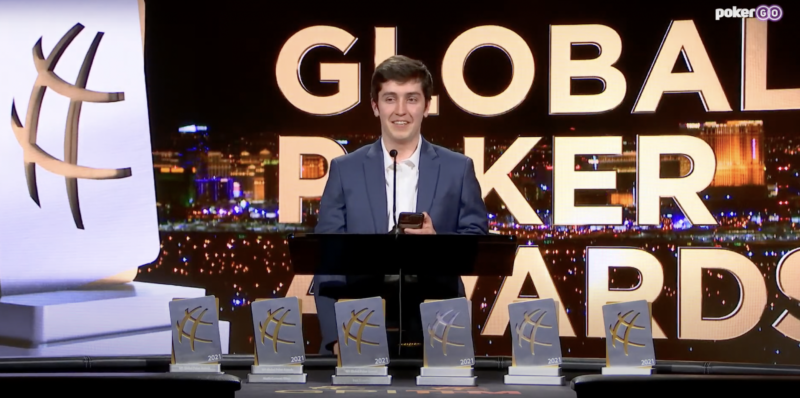 Ali Imsirovic at Global Poker Awards