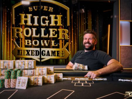 Chad Eveslage Ships Super High Roller Bowl Mixed Games For $1.2M