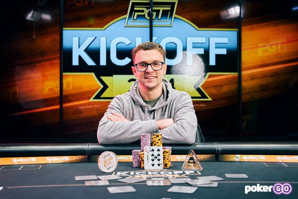 David Coleman win in PGT Kickoff event