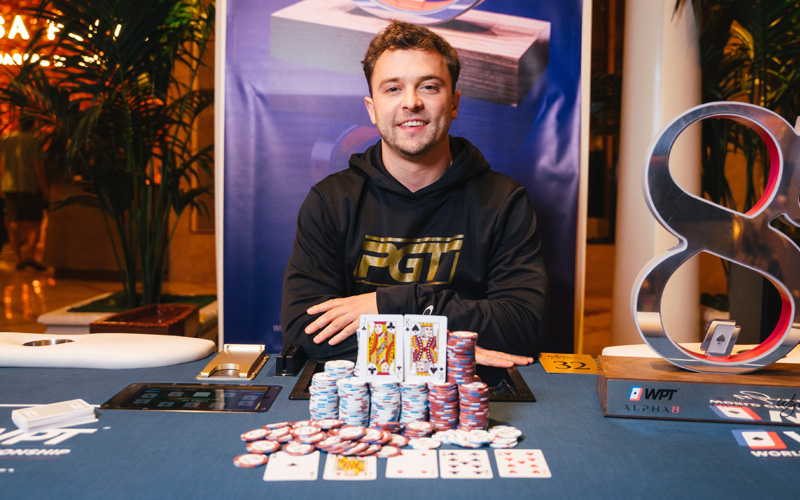 David Coleman won $25,000 No Limit Hold'em - WPT Alpha8 Trifecta Event for $730,300