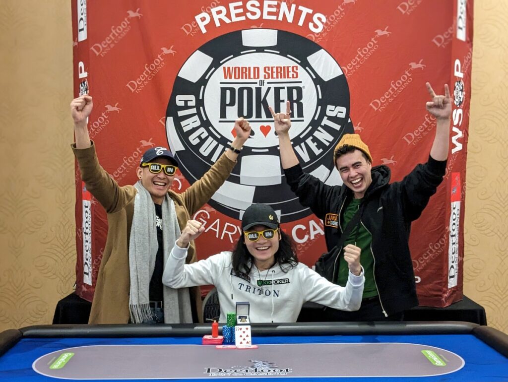 David Ko, Winner of E1 at 2024 WSOP-C Calgary Jan