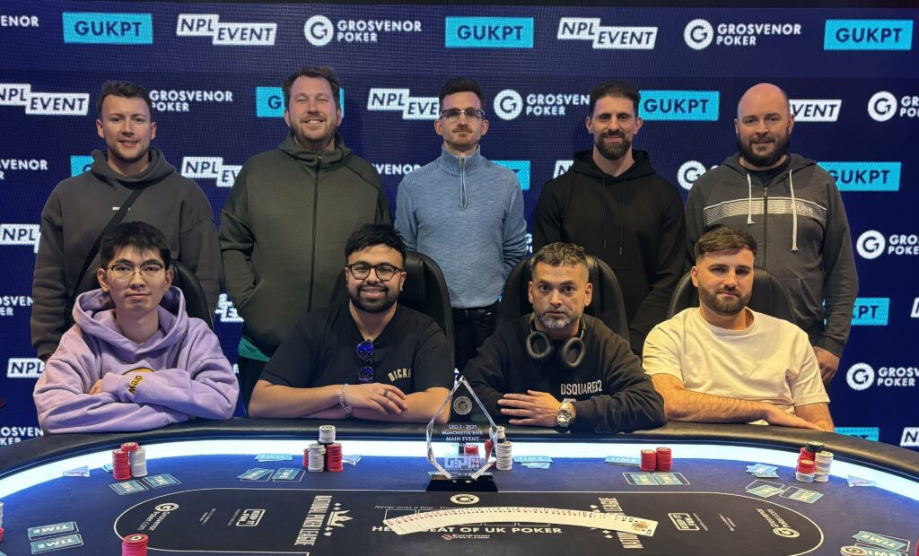 GUKPT Manchester final table lineup