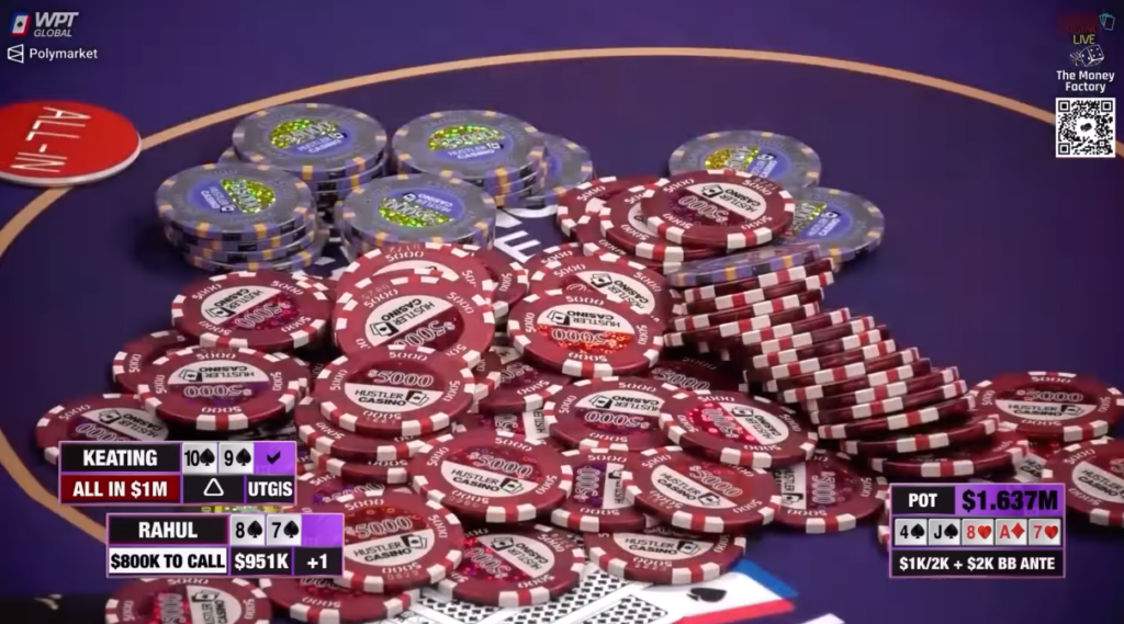 The biggest pot player on Hustler Casino Live in 2024