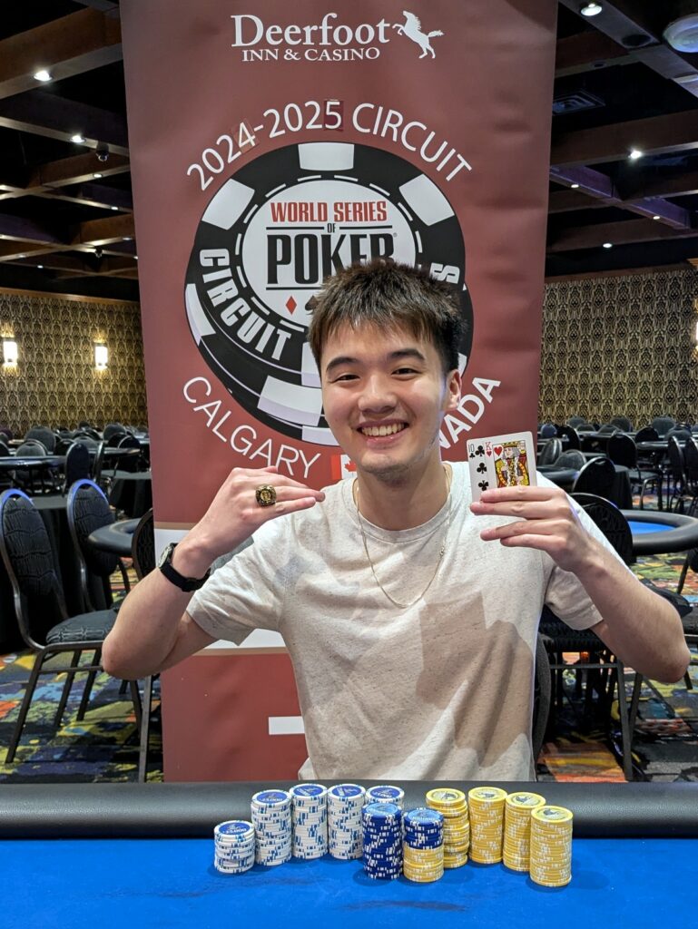 Kevin Li wins first bracelet in NLH/PLO Mix