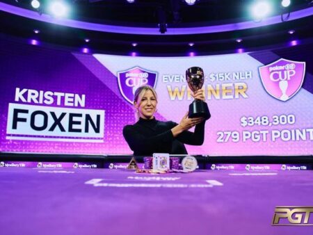 Kristen Foxen Continues Her Winning Streak With a Win in PokerGo Cup Event #7