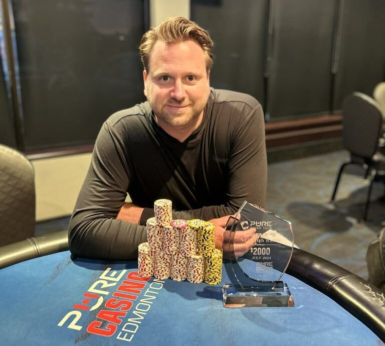 Kris "Steiner" Steinbach had a great final weekend on the tour, cashing twice in the Main then winning the High Roller