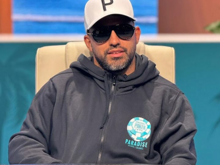 Sergio Aguero played in WSOP Paradise!