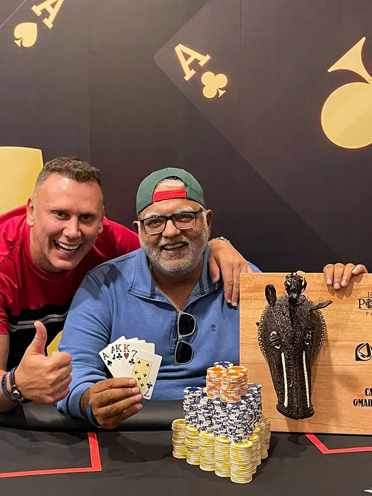 Ajit Nagrani Wins Jackie's Poker Tour PLO5 Tournament for $8,800