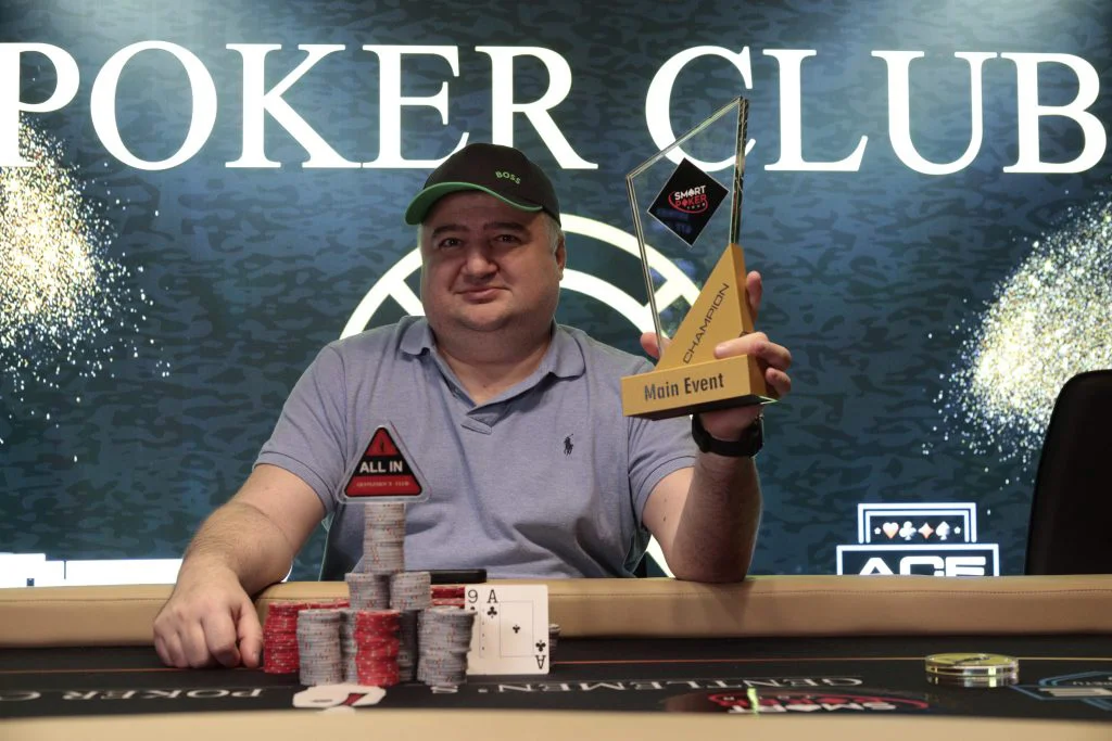 Alexandru Razvan is the Big Champion of Smart Poker Tour #5