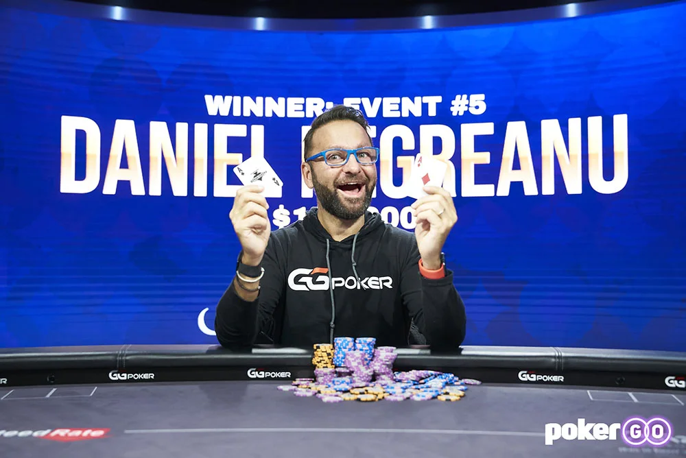 Daniel Negreanu Wins Poker Masters $10,000 High Roller Event For $178,200