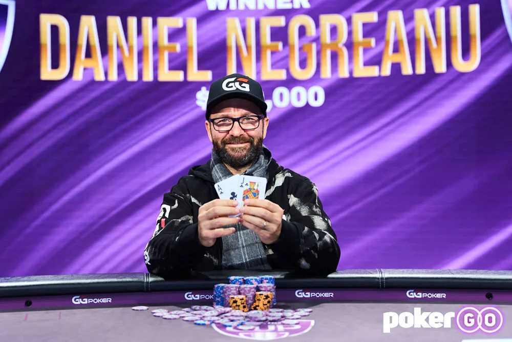 Negreanu Takes Down PokerGo Event #6 For $350,000 After a Huge Comeback