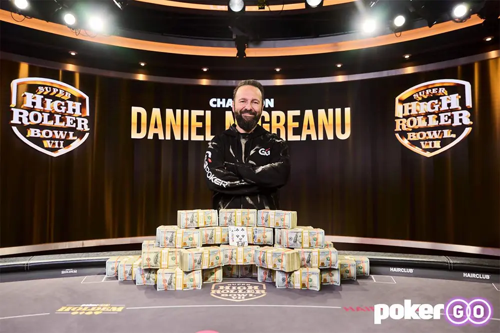 Daniel Negreanu Takes Down Super High Roller Bowl for $3,312,000