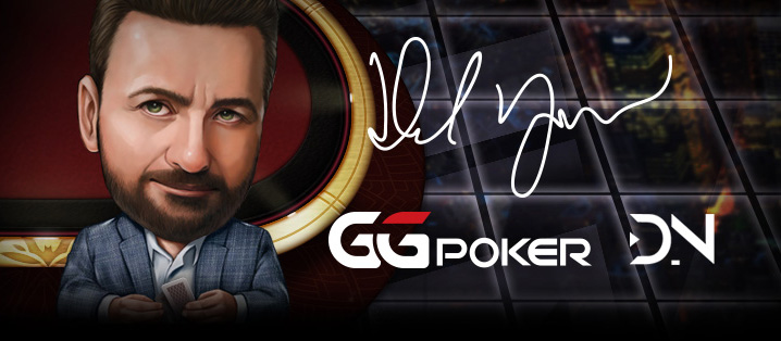 GGPoker ambassador Daniel Negreanu betting one million dollars to win WSOP bracelet