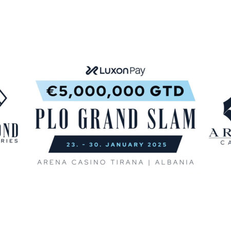 Diamond Poker Series PLO Grand Slam Returns to Tirana with €5,000,000 GTD