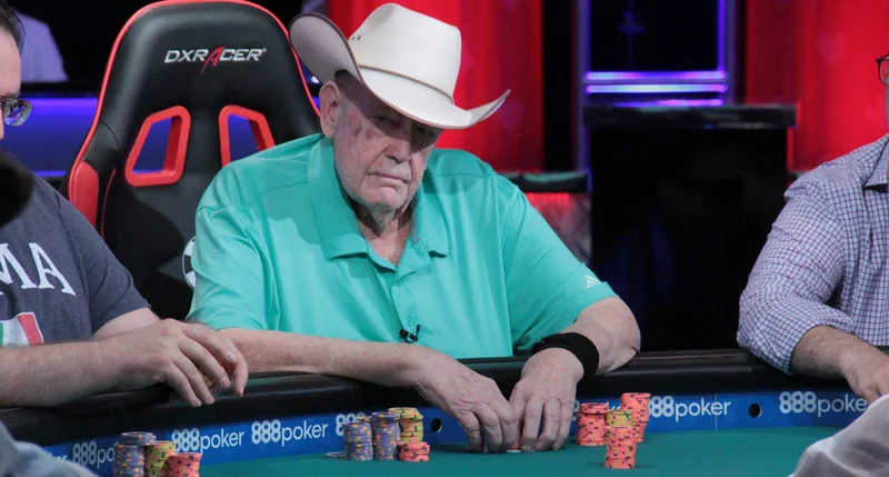 Doyle Brunson Plays in His First Main Event Since 2013