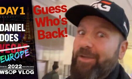 GUESS WHO’S BACK! – 2022 WSOP Europe Poker Vlog Day 1