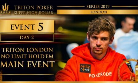 Triton London 2019 – NLH Main Event £100K – Day 2