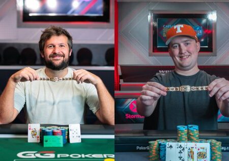 2023 WSOP Day 4: Chad Eveslage & Michael Moncek Win Second Bracelets