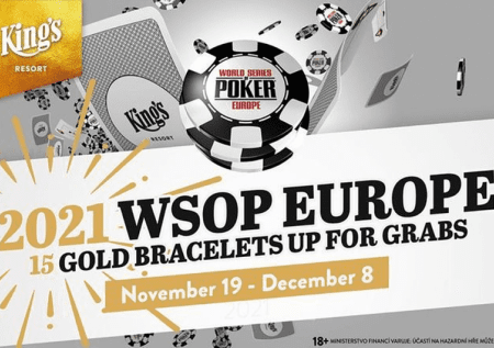 2021 World Series of Poker Europe Schedule Announced