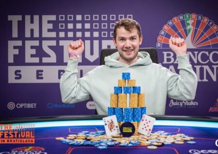 Manuel Fischer Wins The Festival No Limit Hold’em Highroller!