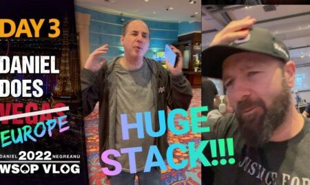 HUGE STACK near the BUBBLE! – 2022 WSOPE Poker Vlog Day 3