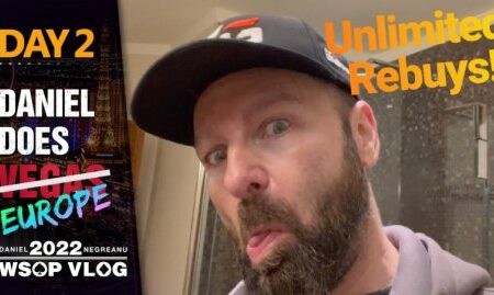 FIRING the $5,000 PLO! – 2022 WSOP Europe Poker Vlog Day 2