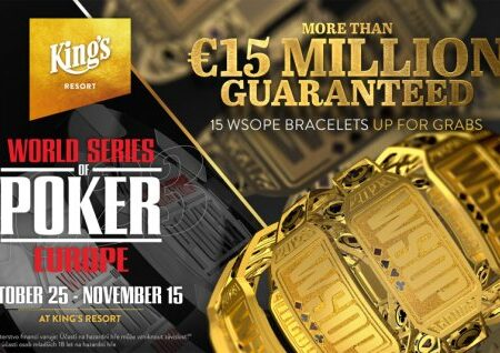 2023 WSOP Europe €15,000,000 Schedule Announced