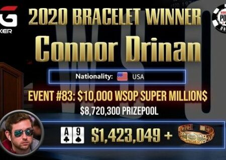 Drinan wins the last bracelet, $1.4 million and an extra $100,000 from Daniel Negreanu