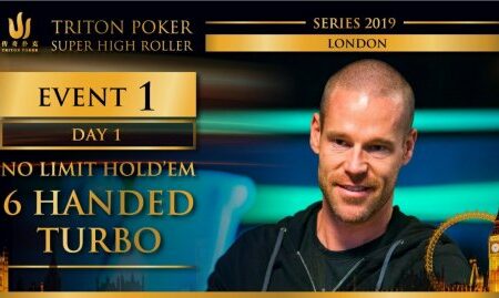 Triton London 2019 – NLH 6-Handed Turbo £25K – Day 1