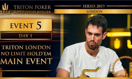 Triton London 2019 – NLH Main Event £100K – Day 1