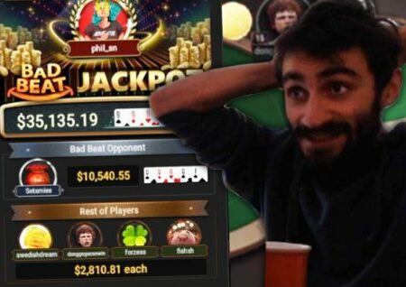 Poker Streamer Hits $35,135 GGPoker Jackpot Live on Twitch!