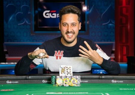 Adrian Mateos Wins Fourth WSOP Bracelet in $250,000 Super High Roller