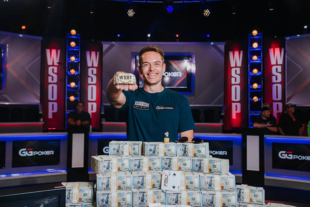 Norwegian Espen Jorstad 2022 WSOP Main Event World Champion!