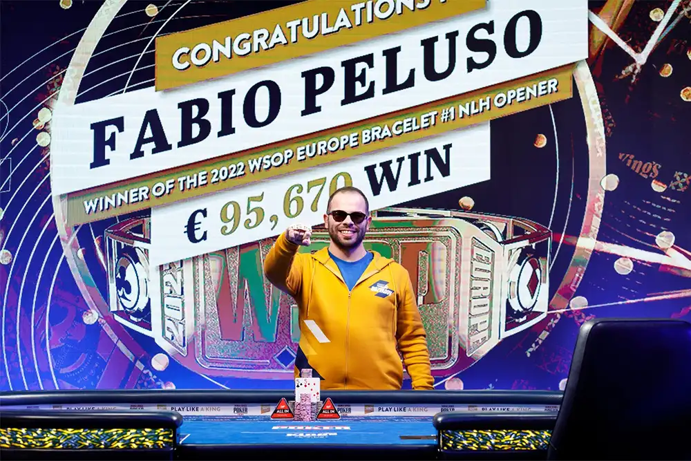 World Series of Poker Europe in a Full Swing; Four Bracelet Winners