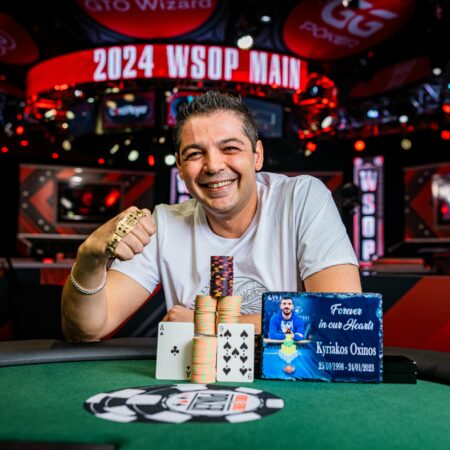 2024 WSOP: Georgios Skarparis Triumphs in $1,000 MINI Main Event