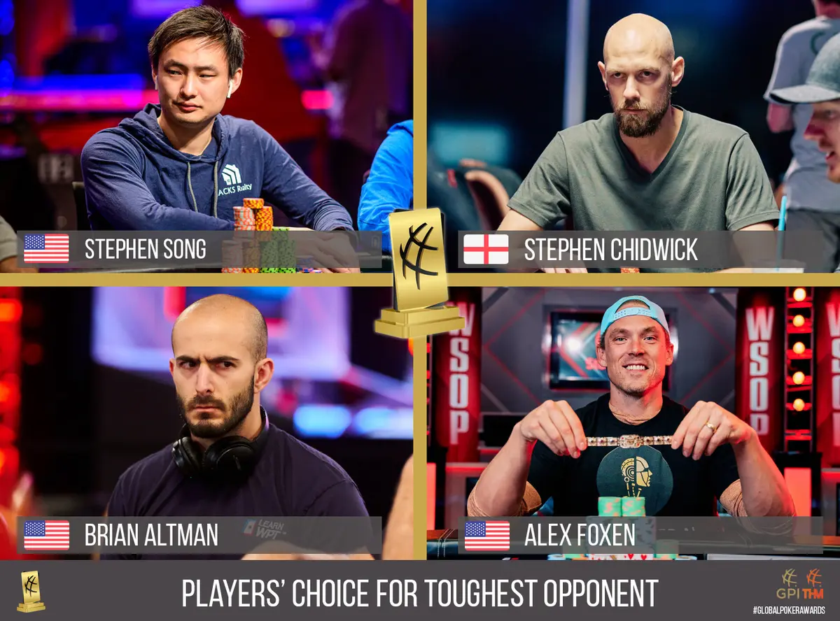 Nominations Announced for 4th Global Poker Awards