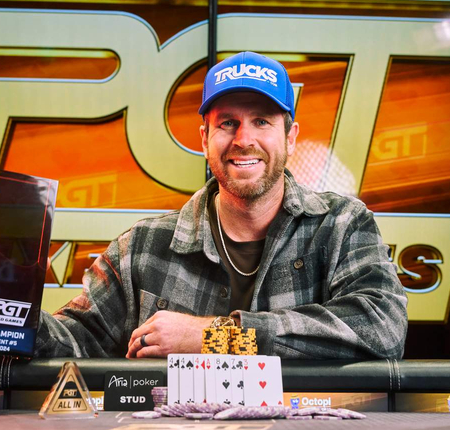 John Racener Wins First PGT Title in Event #5: $10,200 Triple Stud Mix ($151,200)