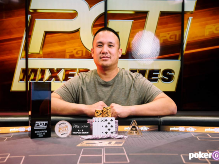 Jerry Wong Captures PGT Mixed Games 2024 Event #6: $10,200 Triple Draw Mix Title