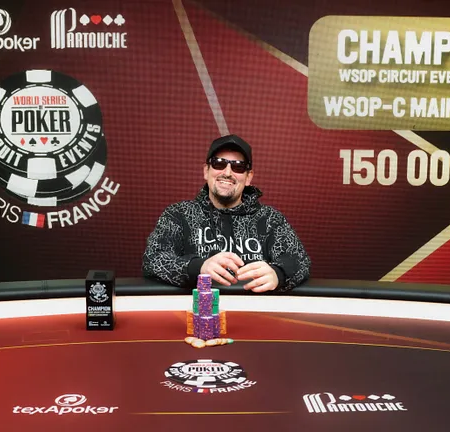 Mohamed Iche Triumphs in the 2024 WSOP-C Paris €1,200 Main Event