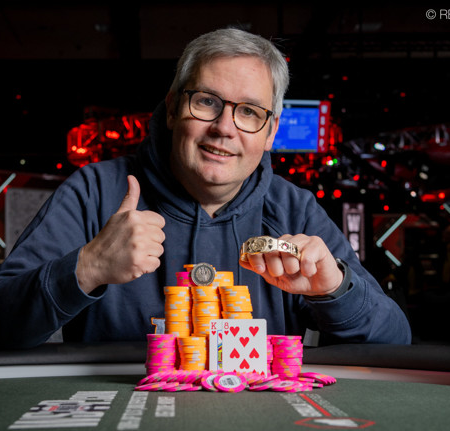 Carsten Heidemann Triumphs at WSOP Event #84: $600 Ultra Stack No-Limit Hold’em, Wins $343,010