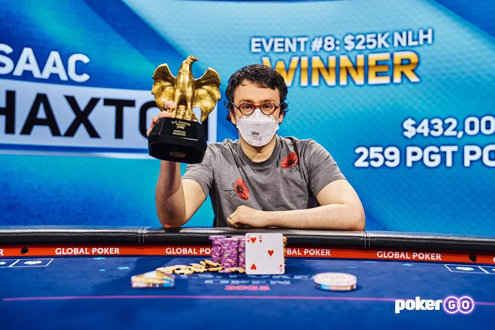 With a New U.S. Poker Open Win Isaac Haxton Crosses $5 Million in 2023