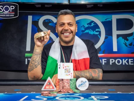 Italo Modena Wins ISOP Campionati 2022 Main Event Bracelet and €35,000