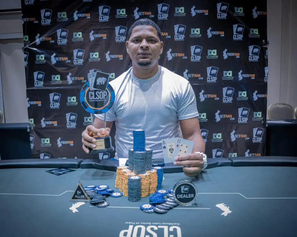 Dominican José Vargas Took First Place in the CLSOP 2022 Main Event