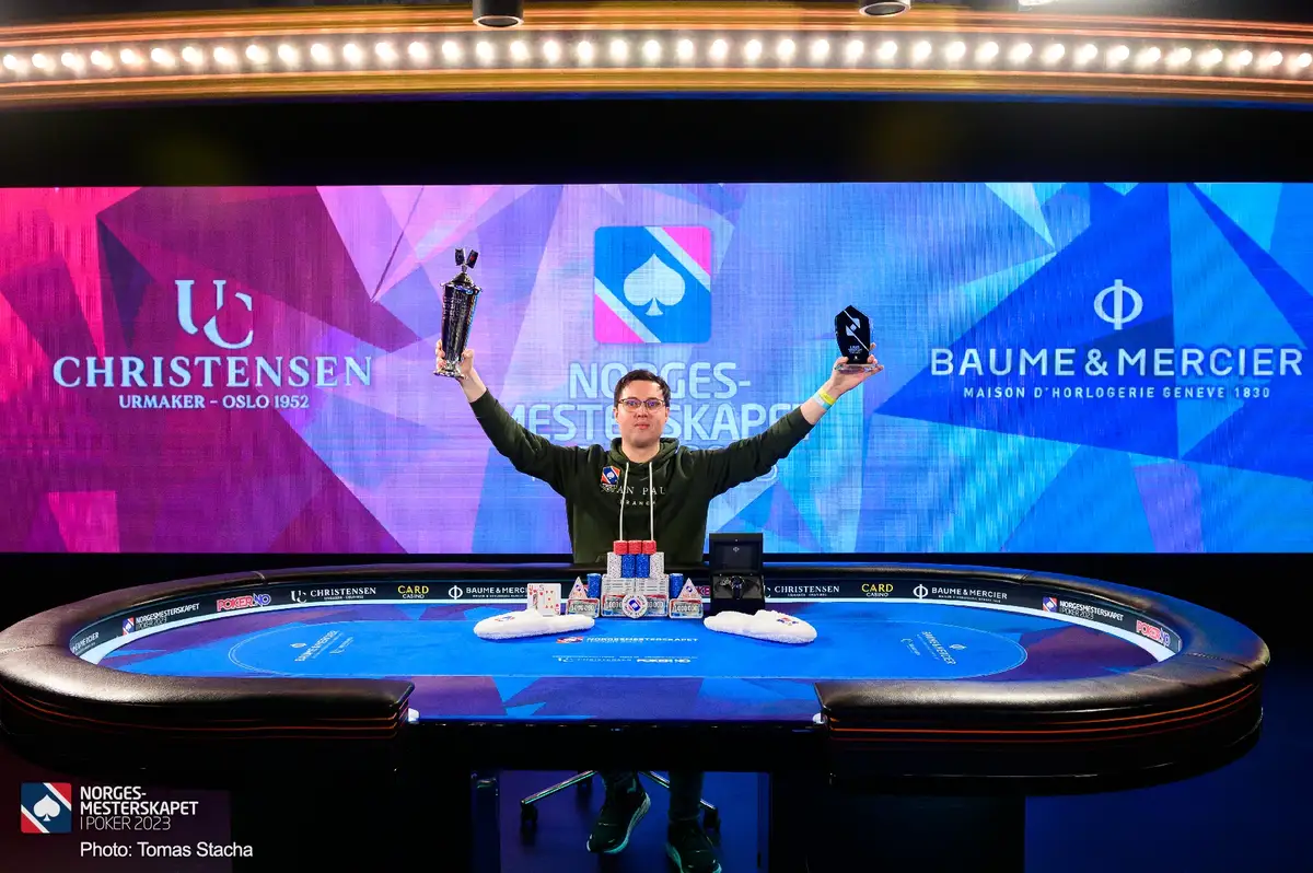 Lars Hareid is the 2023 Norwegian Poker Champion!