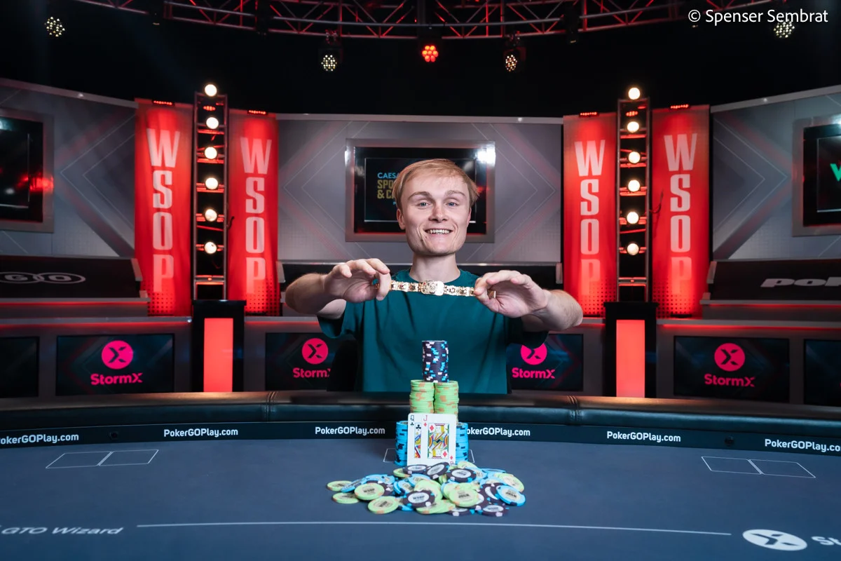 WSOP Day 13: Arieh and Baker Add Bracelets to Collection While Sturm Wins Maiden Bracelet