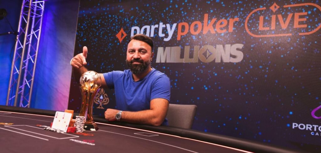 Mario Trattou won the €3,000 partypoker MILLIONS in Malta 2023.