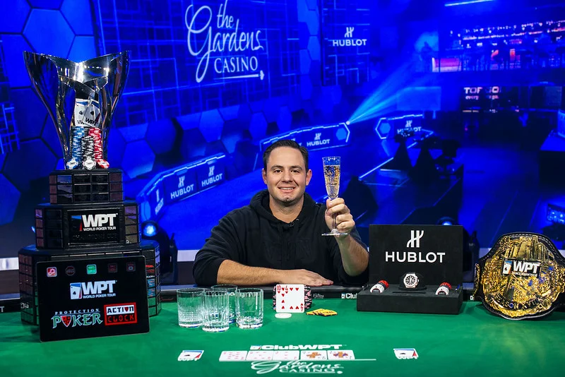 Markus Gonsalves Wins WPT Gardens Poker Championship 422 Days After Tournament Start